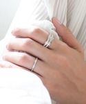 指輪 リング 金属アレルギー対応 ジルコニアラ...の詳細画像3
