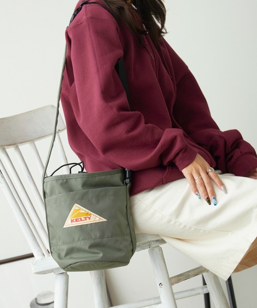 KELTY（ケルティ） ショルダーバッグ ROUND BOTTOM TOTE ブランドロゴ