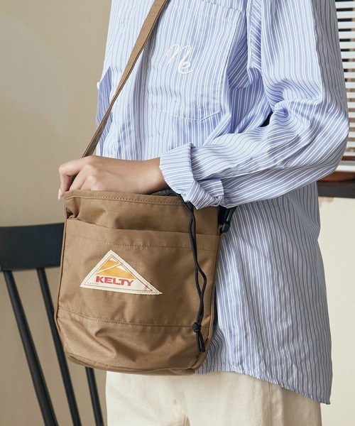 KELTY（ケルティ） ショルダーバッグ ROUND BOTTOM TOTE ブランドロゴ