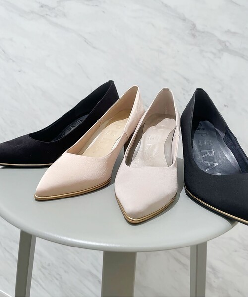 ESPERANZA パンプス 「12時間パンプス」約7.5cm 歩きやすくて疲れ