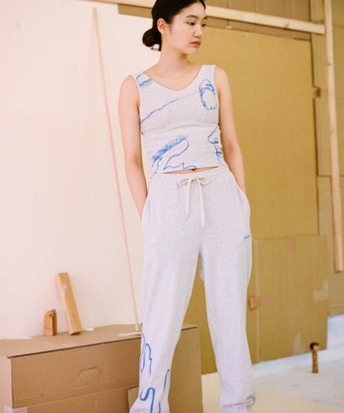 PAMM タンクトップ ドローイングリブタンク : ZOZOTOWN Yahoo!店