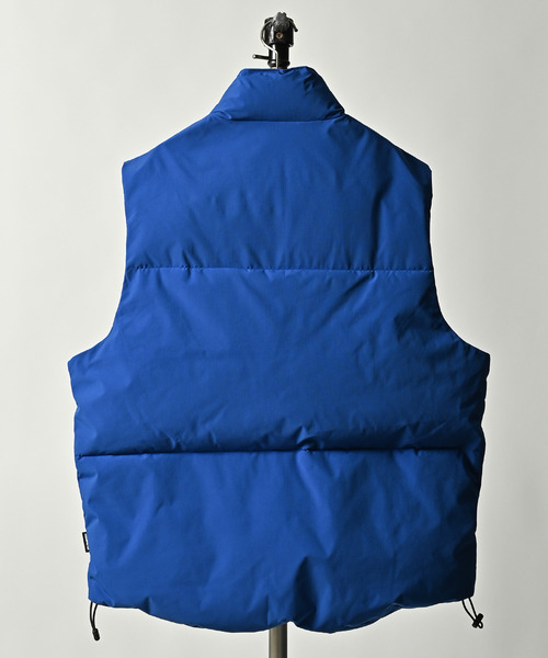 ベスト ジレ 「ADAMPATEK/アダムパテック」back coating ripstop looose padded vest /  パデットリッ ADAM PATEK ベスト ジレ 「ADAMPATEK/アダムパテック」back