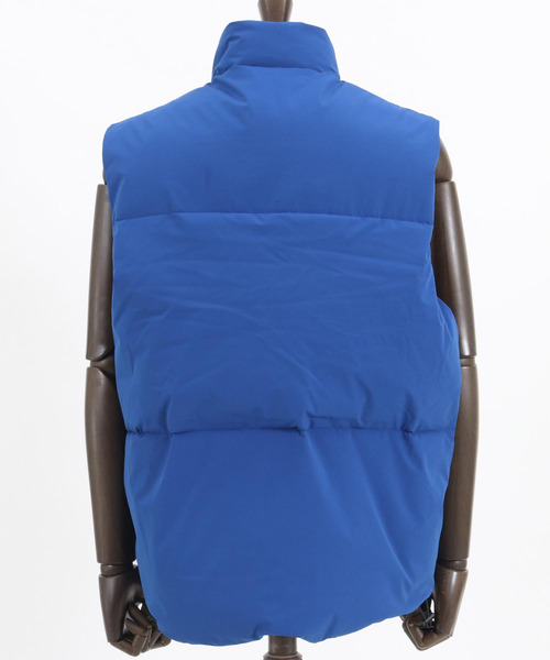 ベスト ジレ 「ADAMPATEK/アダムパテック」back coating ripstop looose padded vest /  パデットリッ ADAM PATEK ベスト ジレ 「ADAMPATEK/アダムパテック」back