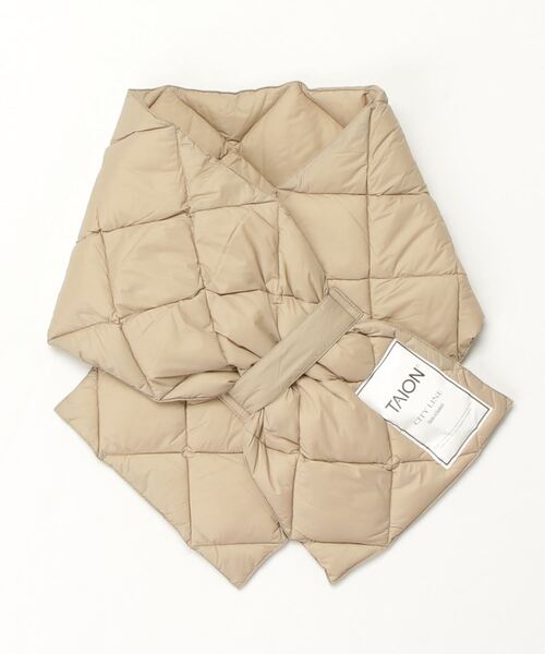 TAION（タイオン） マフラー CITY DOWN SCARF 201CI2 メンズ