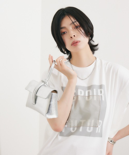 シルバー ループハンドルバッグ Paradise Picnic（パラダイスピクニック） ハンドバッグ MILLELA