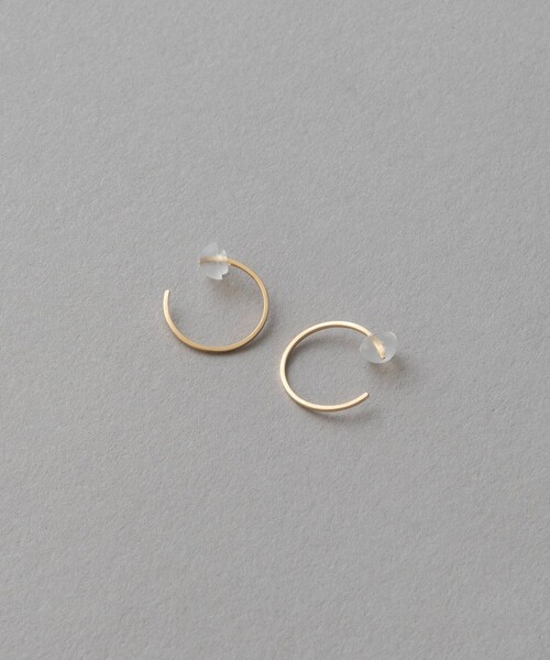 ete ピアス 「ONLINE Limited」 K10YG フープピアス S