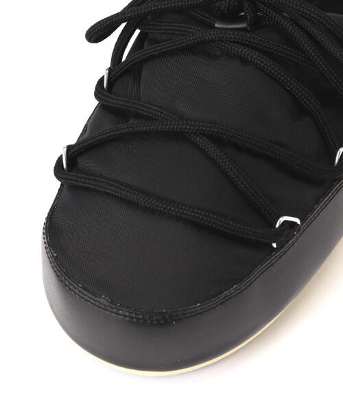 MOON BOOT スリッポン MOON BOOT/ムーンブーツ/ICON NEW BLACK NYLON