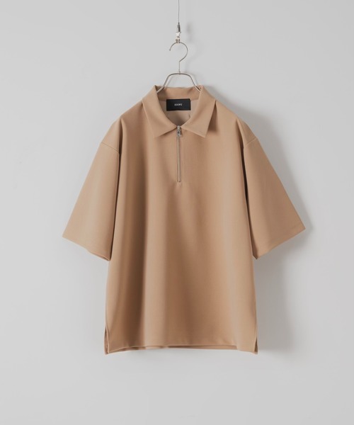 DOOPZ tシャツ Dry Smooth Half Zip Shirt - ドライスムース