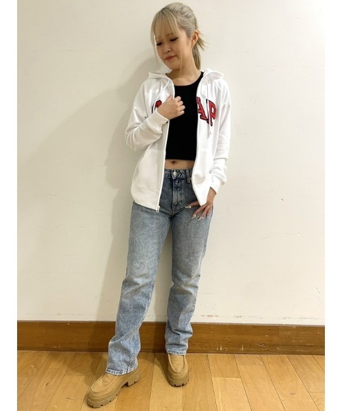 GAP フルジップパーカー XS クリーム GAP フルジップパーカー XS クリーム - メルカリ