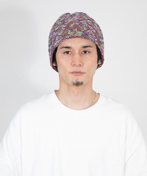 CA4LA（カシラ） ニット帽 ニットキャップ BASKET KNIT レディース