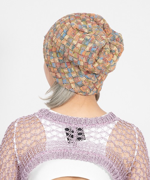 CA4LA（カシラ） ニット帽 ニットキャップ レディース BASKET KNIT