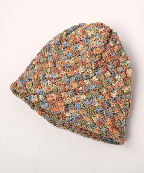 CA4LA（カシラ） ニット帽 ニットキャップ レディース BASKET KNIT
