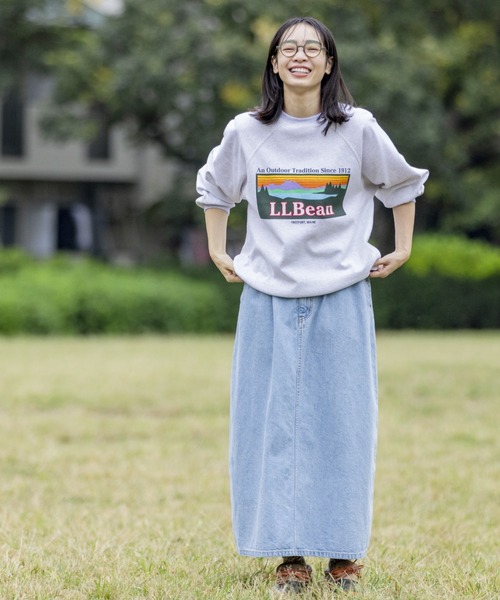 L.L.Bean デニムスカート 「JAPAN EDITION」デクスター・スカート  