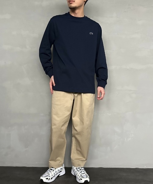 LACOSTE（ラコステ） tシャツ ワンポイントロゴ ロングスリーブTシャツ