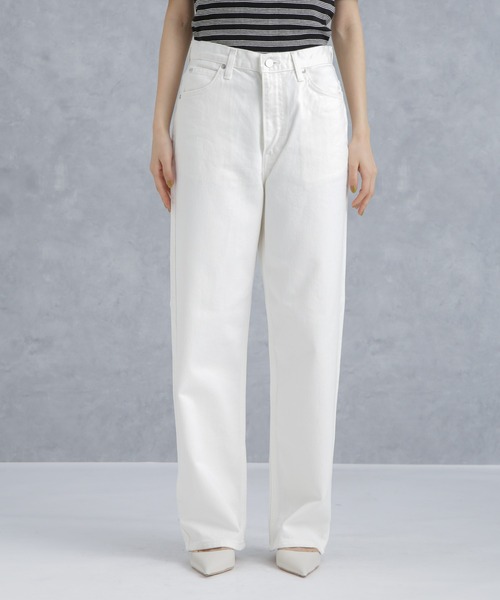 Lee（リー） パンツ Lee/Lee STRAIGHT WHITE レディース : ZOZOTOWN