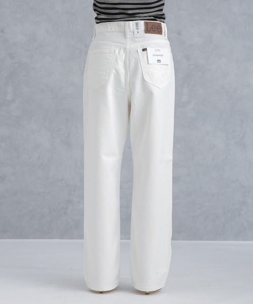 Lee（リー） パンツ Lee/Lee STRAIGHT WHITE レディース : ZOZOTOWN