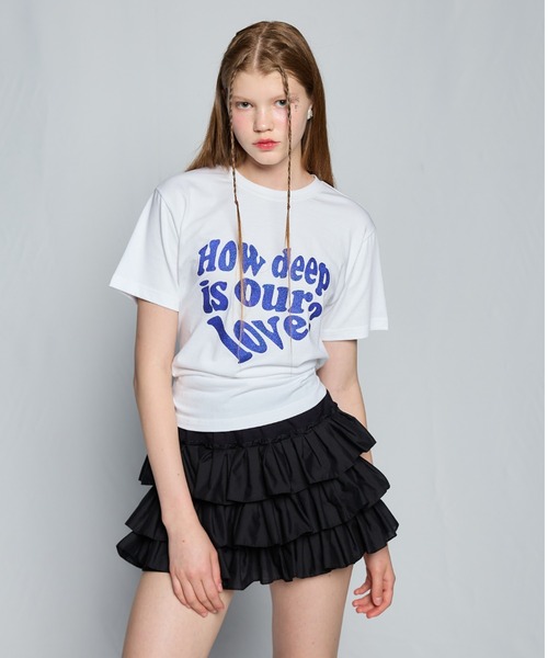 Tシャツ・カットソー [LUVISTRUE]SH SHOW US TEE LUVISTRUE tシャツ 「ZOZOTOWN限定」ZO LOVE TEE レディース