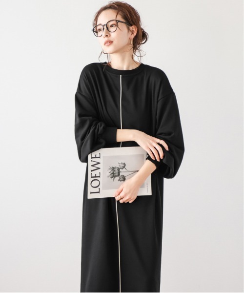 La-gemme（ラジェム） ワンピース 前後2WAYスウェットワンピース