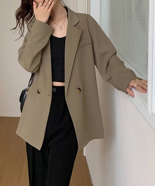 Dewlily ジャケット テーラードジャケット テーラードジャケット