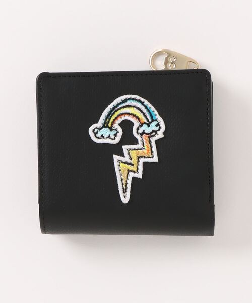 tsumori chisato CARRY 財布 折財布 ツモリチサト ラブワッペン