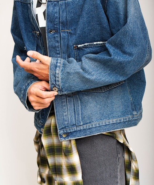 takabatake7112RRL デニムウォシャブルジャケット（XL)メ Johnbull（ジョンブル） コート ジャケット 13.5オンスデニム