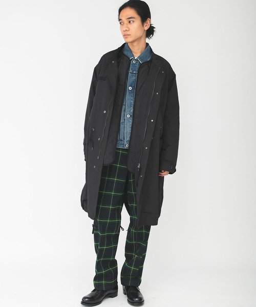 ジョンブル　デニム　コート　サイズM 中古・古着通販】Johnbull (ジョンブル) デニムモッズコート