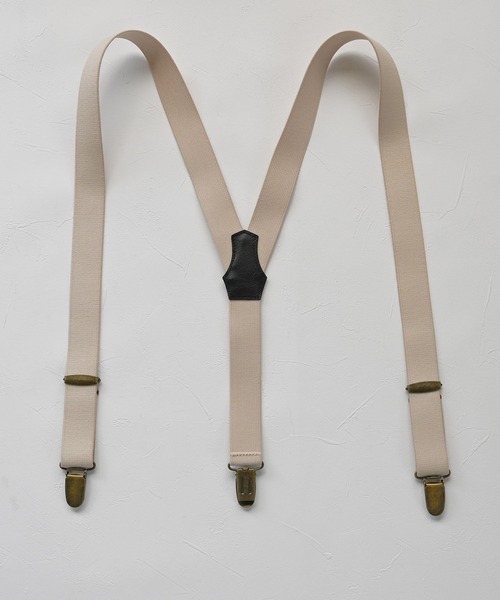 DOUBLE RL サスペンダー ベージュ Double RL(RRL) ‎Suspenders #1ダブルアールエル サスペンダー D