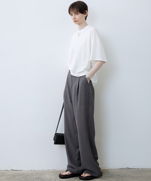 tageechita tシャツ 「tageechita」オーバーサイズコントラスト