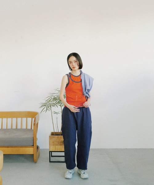 common gull products. タンクトップ ノースリーブ 2面性タンクトップ