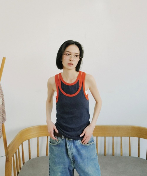 common gull products. タンクトップ ノースリーブ 2面性タンクトップ