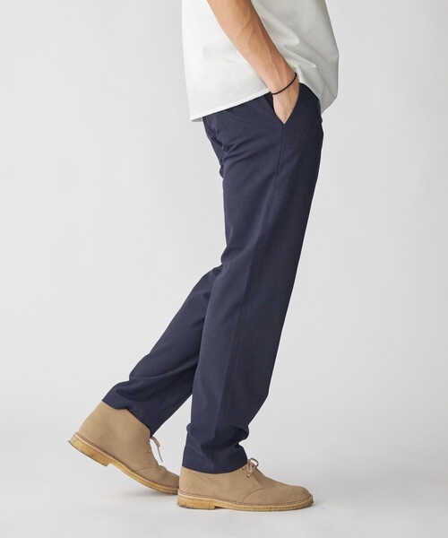 SHIPS ウールライク 2WAY ストレッチ イージーパンツ ロイヤルブルー SHIPS パンツ SHIPS: ウールライク 2WAY ストレッチ イージー
