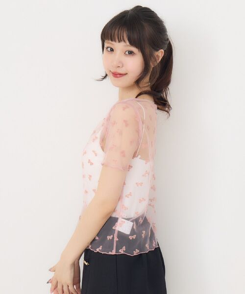 Emsexcite（エムズエキサイト） tシャツ フロッキーメロウシアーTEE