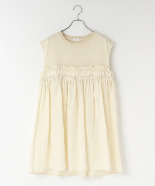 半袖 Tシャツ セット LOWRYS FARM tシャツ ピグメントキリカエSS 133881 レディース