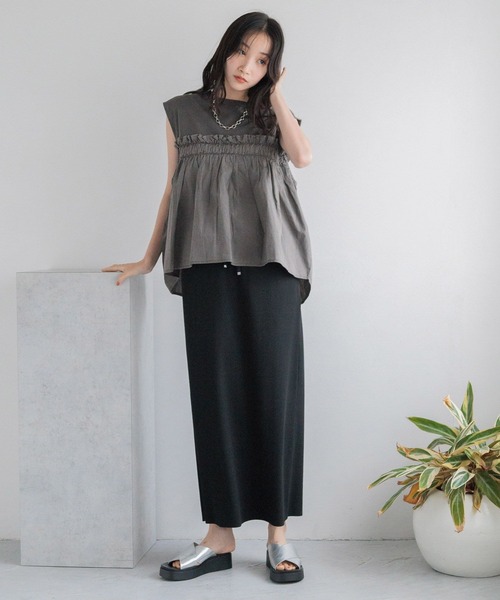 半袖 Tシャツ セット LOWRYS FARM tシャツ ピグメントキリカエSS 133881 レディース