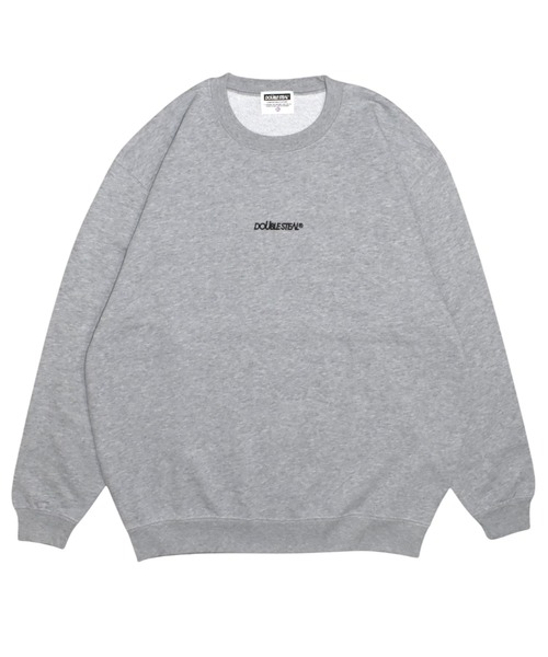 DOUBLE STEAL（ダブルスティール） トレーナー スウェット ロゴ刺繍 裏