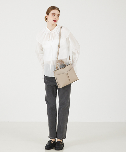 2way ターゲットネット LOWELL things ショルダーバッグ バッグ Twiste/ダブルポケット