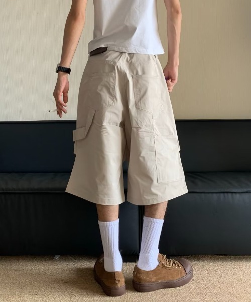 B.R.U カーゴパンツ ワイドハーフパンツ / バミューダパンツ