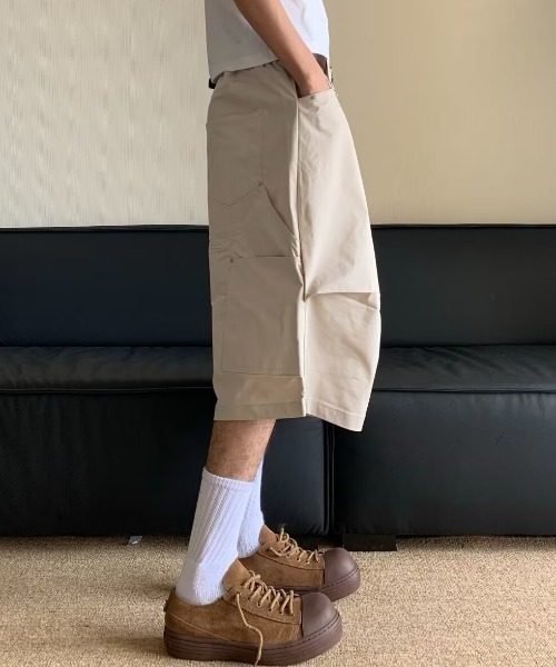 ★Binary01★【ユニセックス】カーゴバミューダパンツ 4カラー カーゴバミューダパンツ | ファッション通販サイト NUGU