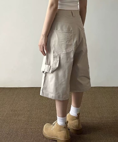 [NOT KNOWING] カーゴ バミューダパンツ / 韓国ブランド CULTURE] 絶妙な丈感が今っぽい！ 韓国ブランドのおすすめ