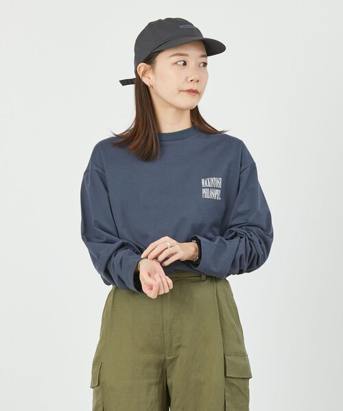 tシャツ GREY LABEL SHARP LOGOロンT レディース