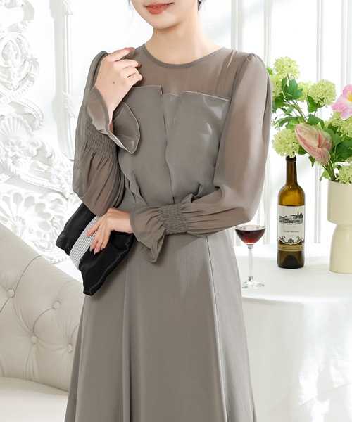 Lace Ladies（レースレディース） ドレス キャンディ袖 パフスリーブ