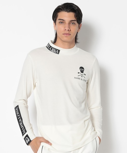 MARK & LONA 長袖カットソー ブラック/ホワイト　新品 楽天市場】マークアンドロナ メンズ（Tシャツ・カットソー