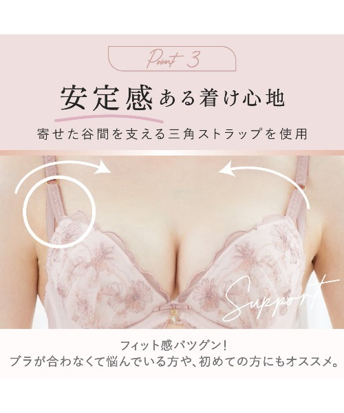 チュチュアンナ ブラジャー ショーツセット 「運命のブラ