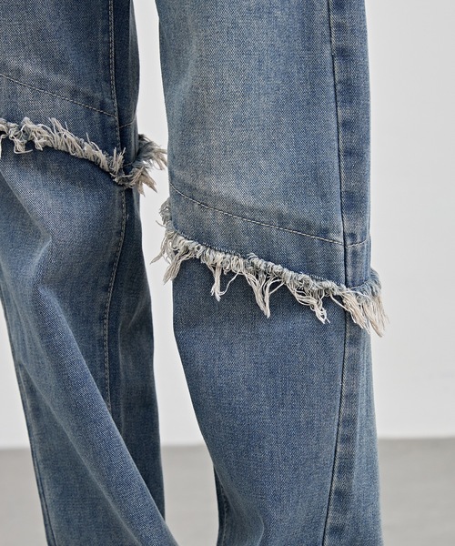 Lace Ladies ジーンズ デニム デニムパンツ ロープベルト付き