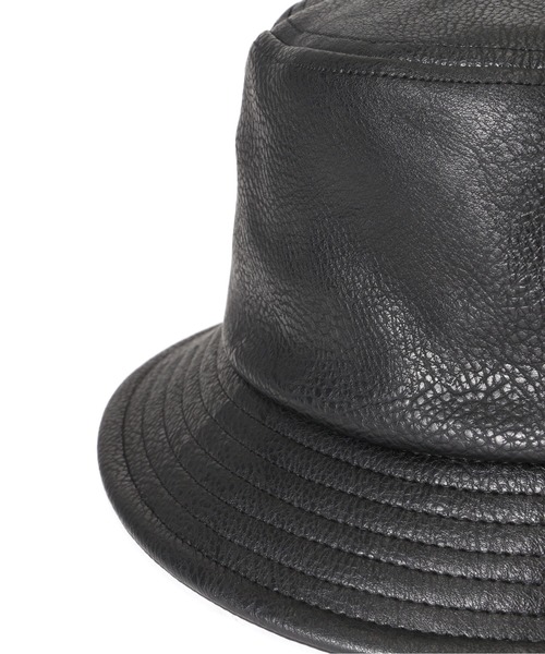 AVIREX（アヴィレックス） 帽子 ハット SYNTHETIC LEATHER BUCKET HAT