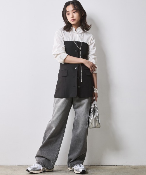 CHIC STYLE キャミソール キャミソールビスチェ 「大きいサイズ