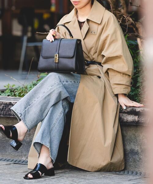 RODE SKO（ロデスコ） ハンドバッグ サブバッグ付フラップハンドバッグ