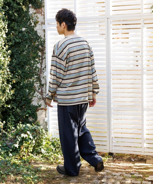 niko and… tシャツ USAコットンロングスリーブTシャツ メンズ