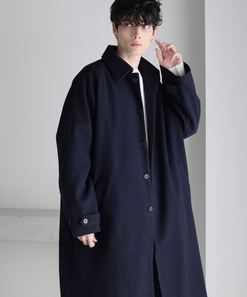 ASTRONOMY ステンカラーコート コート ビッグシルエットスタンドネック