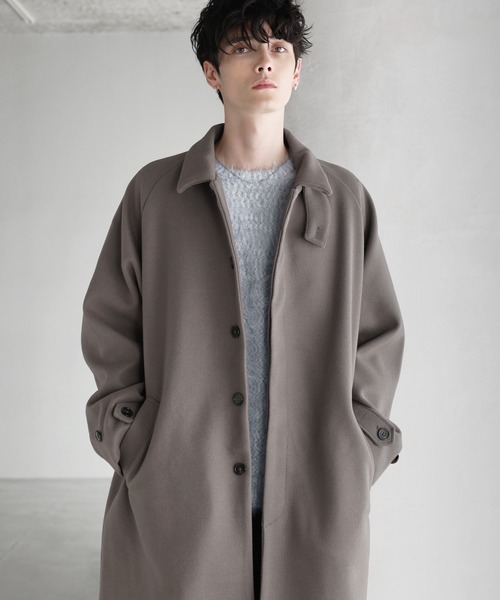 ASTRONOMY ステンカラーコート コート ビッグシルエットスタンドネック